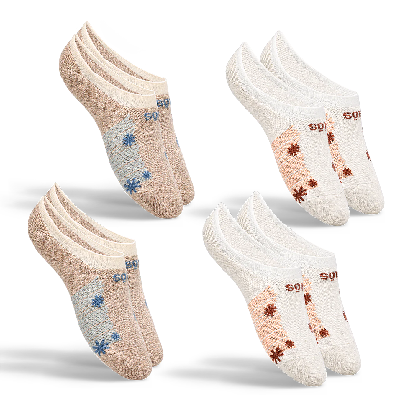 No Show Stars and Stripes Socks 2 No Show Stars and Stripes Socks